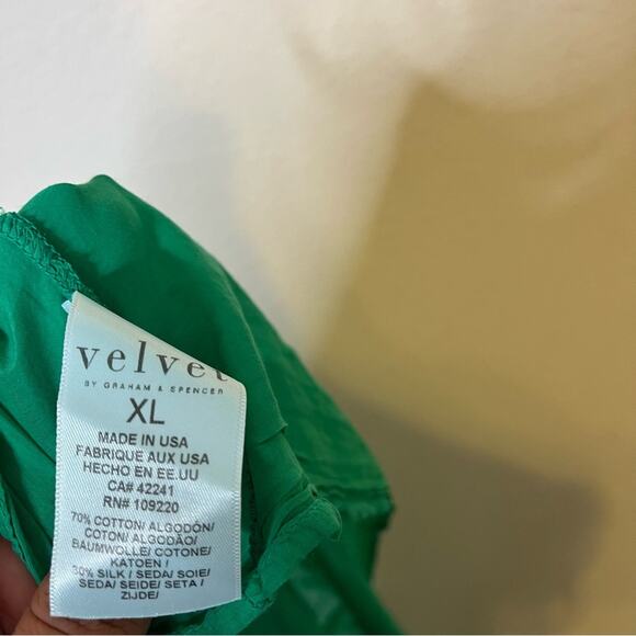 Anthropologie Green One-Shoulder Mini Dress - Picture 9 of 9